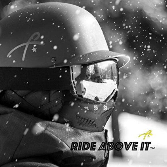 Winter Half Balaclava Face Mask - Fleece Lined, Windproof, Adjustable main image 4